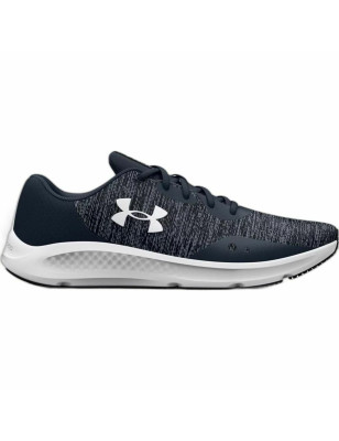 Running Shoes for Adults Under Armour Charged Black Grey Men