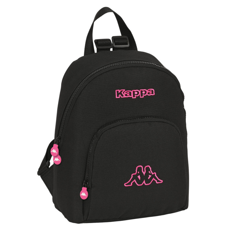 Zaino Casual Kappa Black and pink Nero 13 L Zaino Casual Kappa Black and pink Nero 13 L