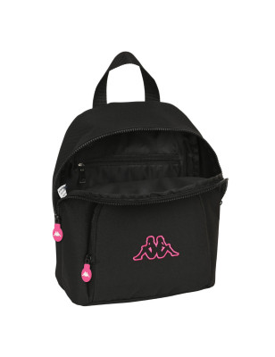Sac à dos Casual Kappa Black and pink Noir 13 L