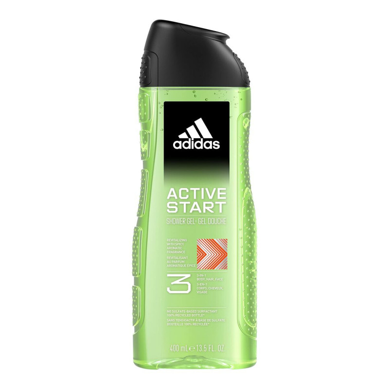 Gel et shampooing Adidas Active Start 400 ml Gel et shampooing Adidas Active Start 400 ml