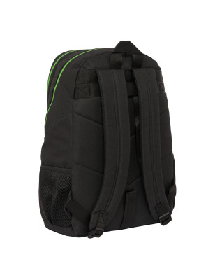 Cartable Kappa Black Noir 32 x 44 x 16 cm