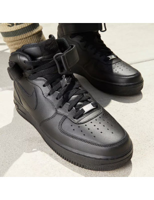 Nike Air Force 1 07 Black MID Unisex
