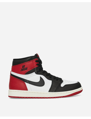 Nike Air Jordan 1 Mid (GS) Nero Rosso Bianco Black Fire Red