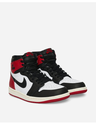 Nike Air Jordan 1 Mid (GS) Nero Rosso Bianco Black Fire Red