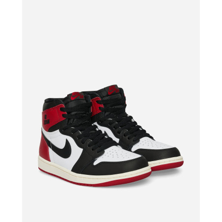 Nike Air Jordan 1 Mid (GS) Nero Rosso Bianco Black Fire Red