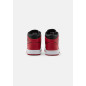 Nike Air Jordan 1 Mid Rouge Noir Nike Air Jordan 1 Mid Rouge Noir