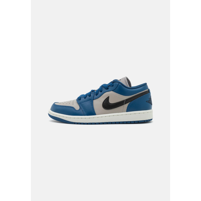 Nike Air Jordan 1 LOW bleu français/noir/gris universitaire/saile