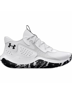 Basketball Shoes for Adults Under Armour Jet '23  White