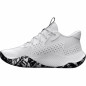 Basketball Shoes for Adults Under Armour Jet '23 White Basketball Shoes for Adults Under Armour Jet '23 White