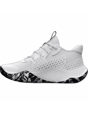 Basketball Shoes for Adults Under Armour Jet '23  White