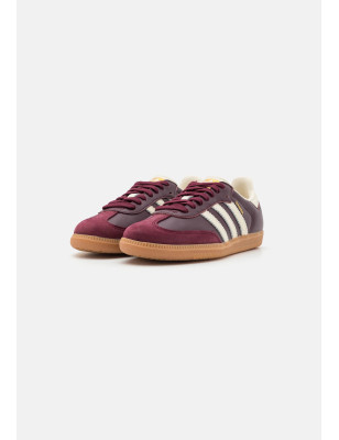 Adidas Originals SAMBA OG  maroon cream white gold metallic