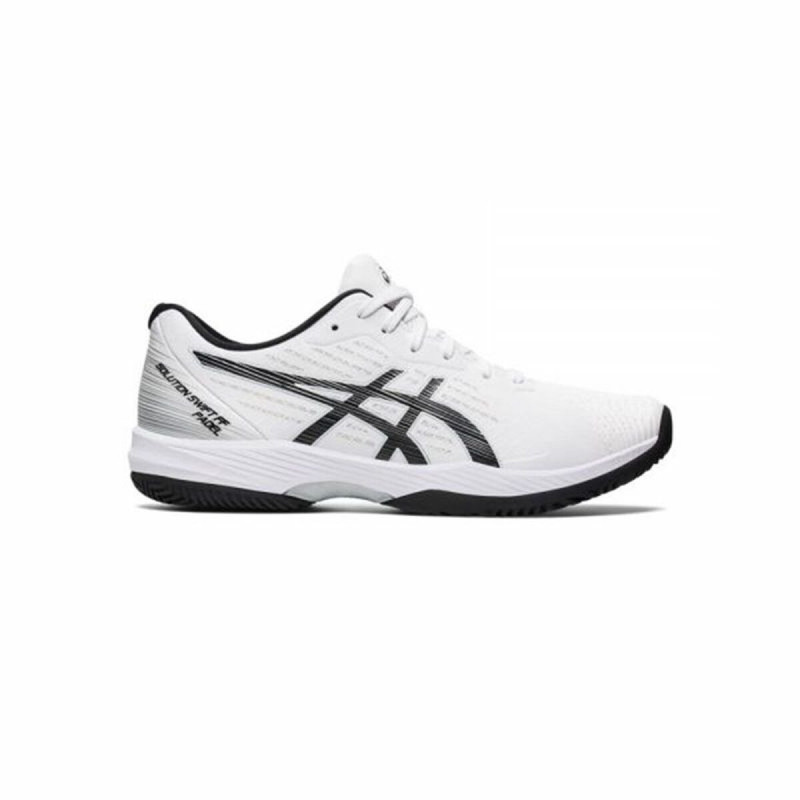 Adult's Padel Trainers Asics Solution Swift FF White Men Adult's Padel Trainers Asics Solution Swift FF White Men
