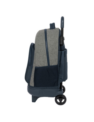 Cartable à roulettes Kappa Dark navy Gris Blue marine 33 X 45 X 22 cm