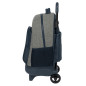 School Rucksack with Wheels Kappa Dark navy Grey Navy Blue 33 X 45 X 22 cm School Rucksack with Wheels Kappa Dark navy Grey Navy Blue 33 X 45 X 22 cm