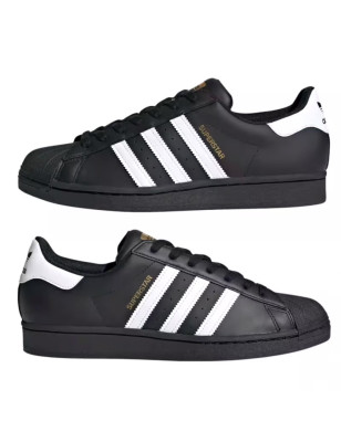 Adidas Originals Superstar II Black White