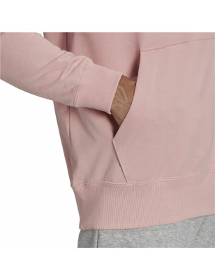 Felpa con Cappuccio Uomo Adidas Essentials Rosa