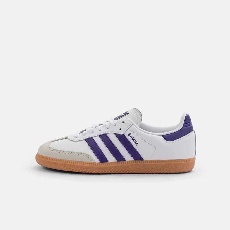 adidas Samba OG White, purple and brown adidas Samba OG White, purple and brown