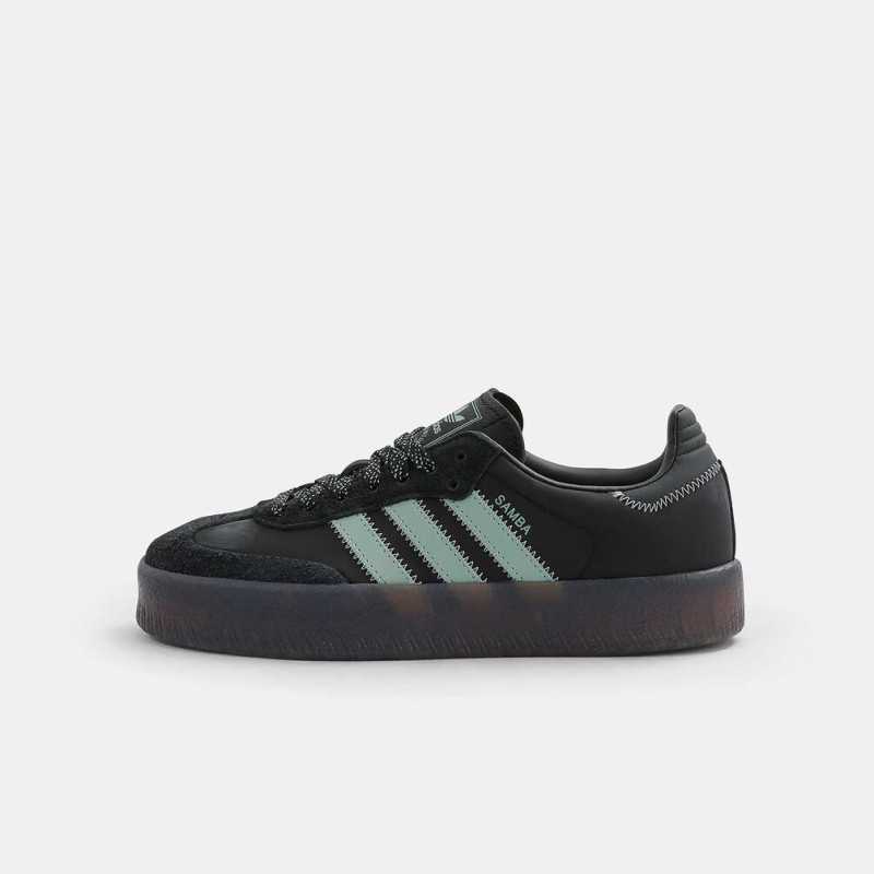 adidas Samba Black and green adidas Samba Black and green