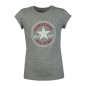 Child's Short Sleeve T-Shirt Converse Timeless Chuck Patch G Grey Child's Short Sleeve T-Shirt Converse Timeless Chuck Patch G Grey