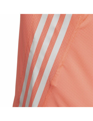 Maglia a Maniche Corte per Bambini Adidas Aeroready Three Stripes Salmone