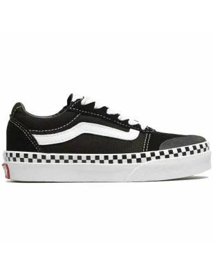 Children’s Casual Trainers Vans YT Ward DW Black