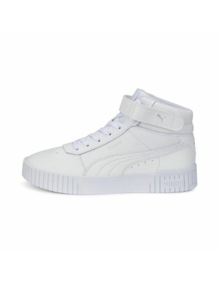 Baskets Casual pour Femme Puma Carina 2.0 Mid Blanc