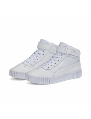 Baskets Casual pour Femme Puma Carina 2.0 Mid Blanc