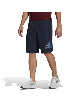 Short de Sport pour Homme Adidas  AeroReady Designed Bleu foncé