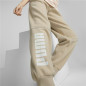Pantalone di Tuta per Adulti Puma Colorblock Beige Donna Pantalone di Tuta per Adulti Puma Colorblock Beige Donna
