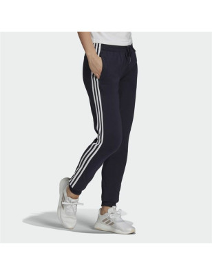 Pantalon de Survêtement pour Adultes Adidas  Essentials 3 Stripes Femme Bleu