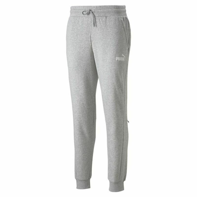 Adult's Tracksuit Bottoms Puma Power Grey Men Adult's Tracksuit Bottoms Puma Power Grey Men