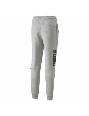 Adult's Tracksuit Bottoms Puma Power Grey Men