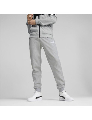 Adult's Tracksuit Bottoms Puma Power Grey Men