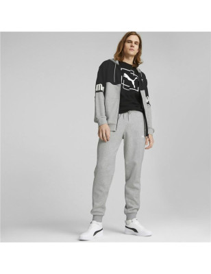 Adult's Tracksuit Bottoms Puma Power Grey Men