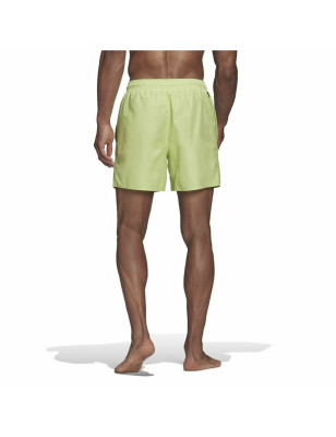 Costume da Bagno Uomo Adidas Solid Giallo