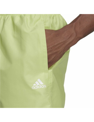 Costume da Bagno Uomo Adidas Solid Giallo