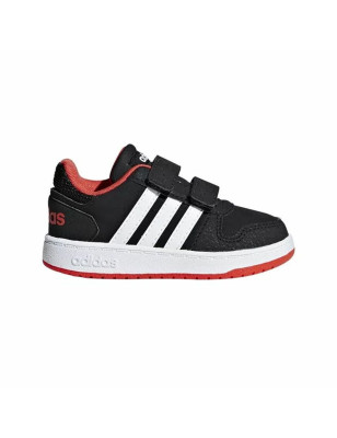 Scarpe Sportive per Bambini Adidas Hoops 2.0 Nero