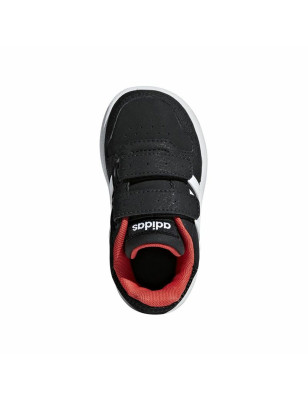 Chaussures de Sport pour Enfants Adidas Hoops 2.0 Noir