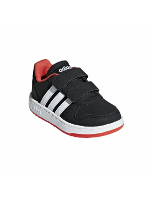 Sports Shoes for Kids Adidas Hoops 2.0 Black