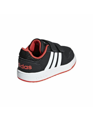 Chaussures de Sport pour Enfants Adidas Hoops 2.0 Noir