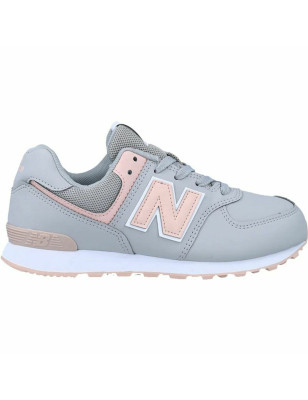 Women's casual trainers New Balance 574 Grey Pink