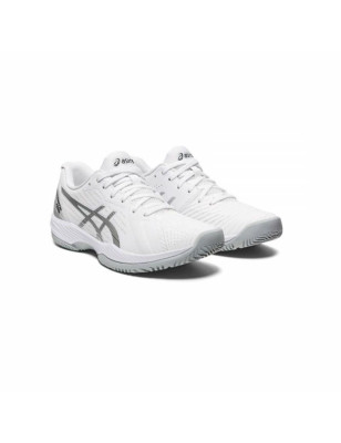 Chaussures de Padel pour Adultes Asics Solution Swift FF Femme Blanc
