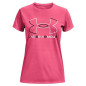 Maglia a Maniche Corte Donna Under Armour Big Logo Rosa Maglia a Maniche Corte Donna Under Armour Big Logo Rosa