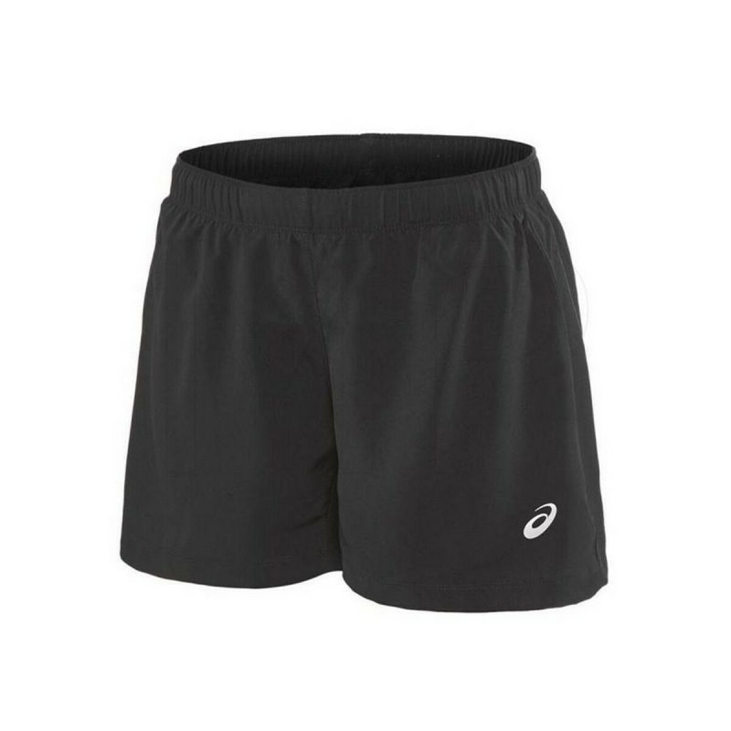 Pantaloncini Sportivi da Donna Asics Silver 4In Nero Pantaloncini Sportivi da Donna Asics Silver 4In Nero