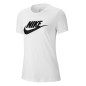 Maglia a Maniche Corte Donna Nike NSW TEE ESSNTL ICON Bianca Maglia a Maniche Corte Donna Nike NSW TEE ESSNTL ICON Bianca