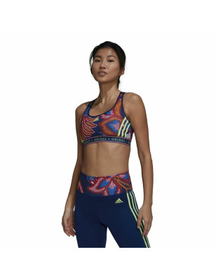 Soutien-gorge de Sport Adidas Farm Rio Blue marine