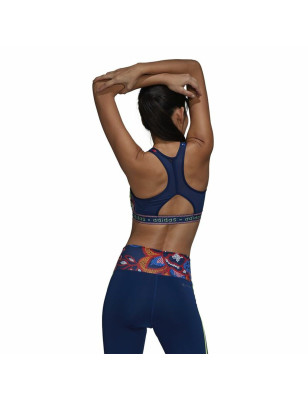 Sports Bra Adidas Farm Rio Navy Blue