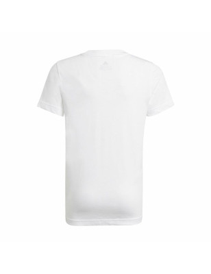 Maglia a Maniche Corte Adidas Essentials  Bianco