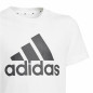 Short Sleeve T-Shirt Adidas Essentials White Short Sleeve T-Shirt Adidas Essentials White